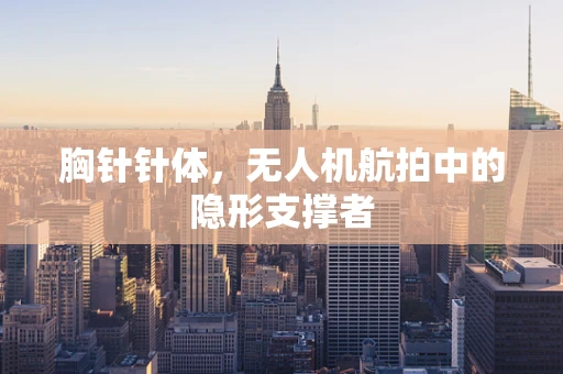 胸针针体，无人机航拍中的隐形支撑者