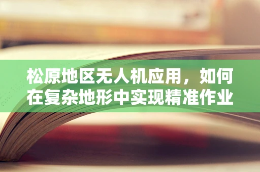 松原地区无人机应用，如何在复杂地形中实现精准作业？