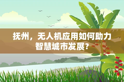 抚州，无人机应用如何助力智慧城市发展？