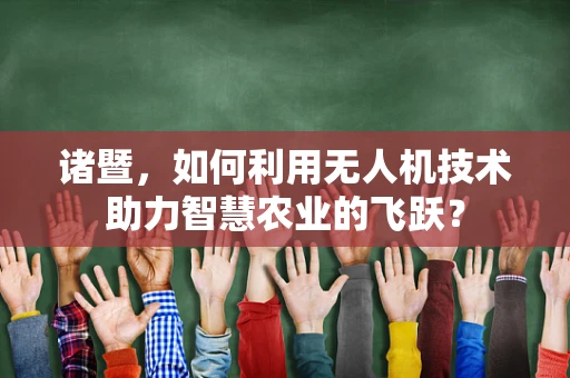 诸暨，如何利用无人机技术助力智慧农业的飞跃？