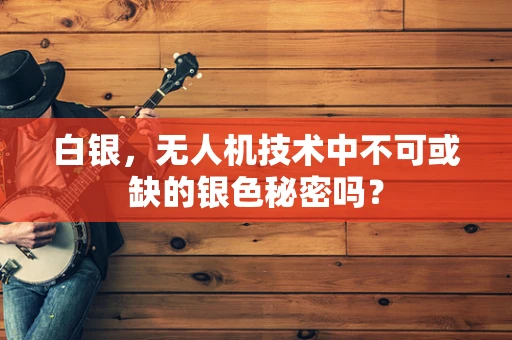 白银，无人机技术中不可或缺的银色秘密吗？