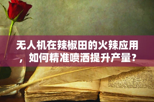 无人机在辣椒田的火辣应用，如何精准喷洒提升产量？