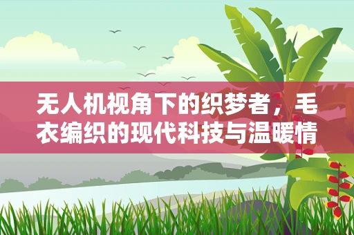 无人机视角下的织梦者，毛衣编织的现代科技与温暖情怀