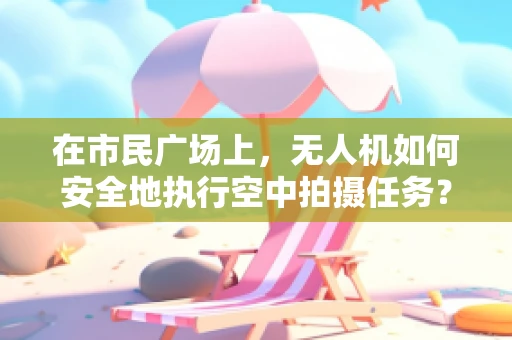 在市民广场上，无人机如何安全地执行空中拍摄任务？