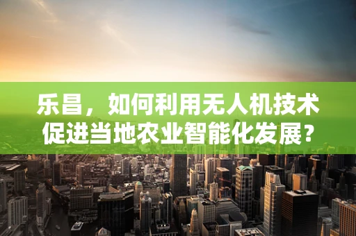 乐昌，如何利用无人机技术促进当地农业智能化发展？