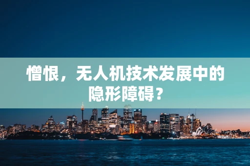 憎恨，无人机技术发展中的隐形障碍？