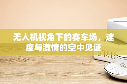 无人机视角下的赛车场，速度与激情的空中见证