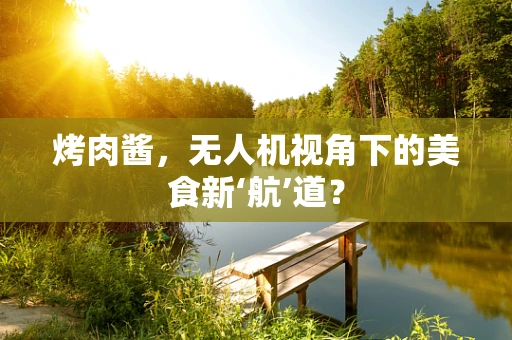 烤肉酱，无人机视角下的美食新‘航’道？