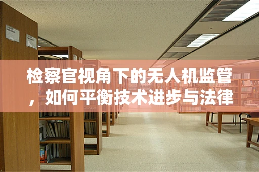 检察官视角下的无人机监管，如何平衡技术进步与法律边界？