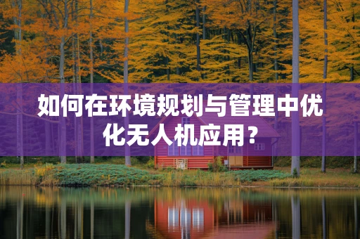 如何在环境规划与管理中优化无人机应用？