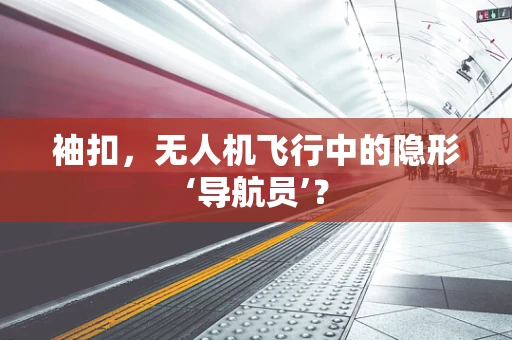 袖扣，无人机飞行中的隐形‘导航员’？