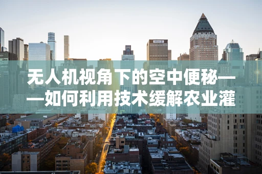 无人机视角下的空中便秘——如何利用技术缓解农业灌溉难题？