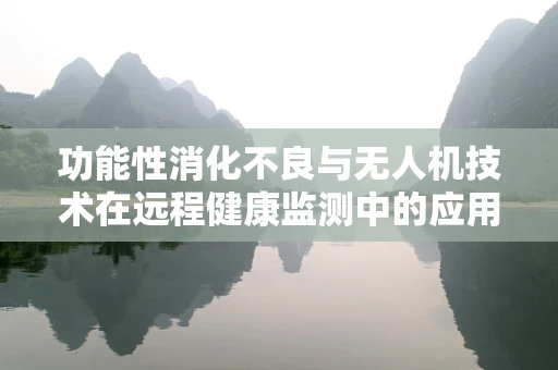 功能性消化不良与无人机技术在远程健康监测中的应用，如何实现精准干预？