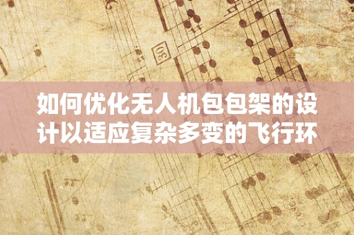如何优化无人机包包架的设计以适应复杂多变的飞行环境？