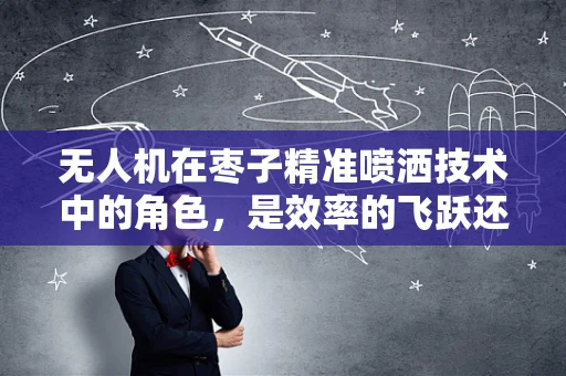 无人机在枣子精准喷洒技术中的角色，是效率的飞跃还是技术的滥用？
