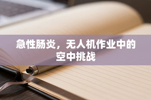 急性肠炎，无人机作业中的空中挑战