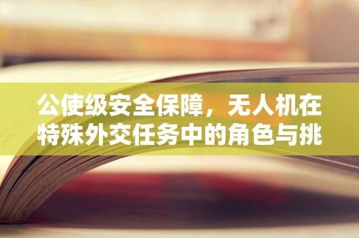 公使级安全保障，无人机在特殊外交任务中的角色与挑战