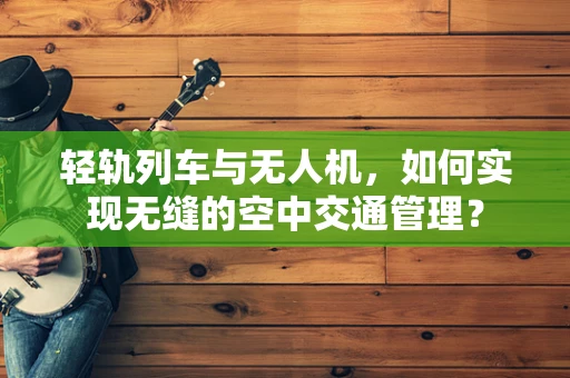 轻轨列车与无人机，如何实现无缝的空中交通管理？