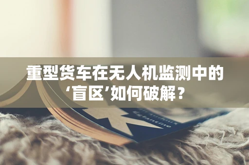 重型货车在无人机监测中的‘盲区’如何破解？