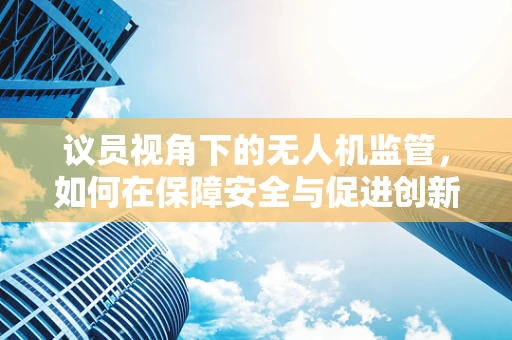 议员视角下的无人机监管，如何在保障安全与促进创新间找到平衡？