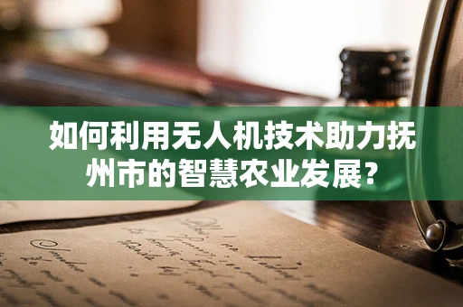 如何利用无人机技术助力抚州市的智慧农业发展？