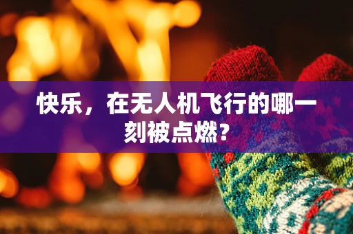 快乐，在无人机飞行的哪一刻被点燃？