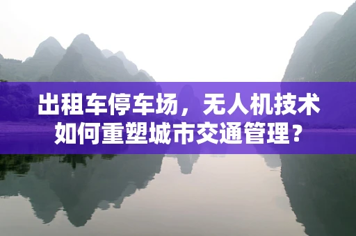 出租车停车场，无人机技术如何重塑城市交通管理？