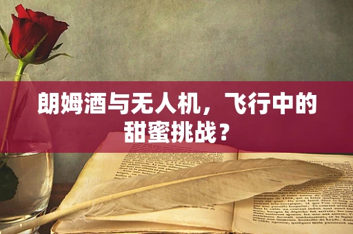 朗姆酒与无人机，飞行中的甜蜜挑战？