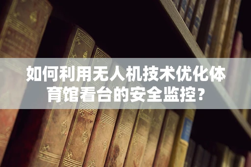 如何利用无人机技术优化体育馆看台的安全监控？