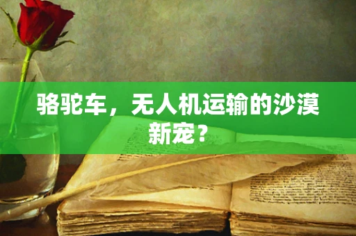 骆驼车，无人机运输的沙漠新宠？