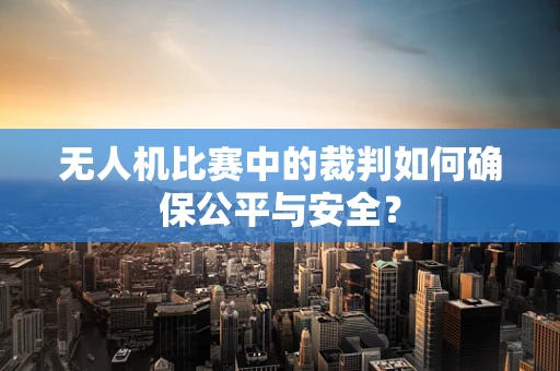 无人机比赛中的裁判如何确保公平与安全？