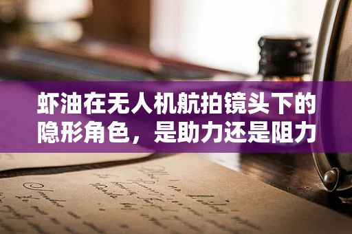 虾油在无人机航拍镜头下的隐形角色，是助力还是阻力？