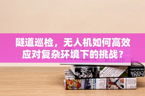 隧道巡检，无人机如何高效应对复杂环境下的挑战？