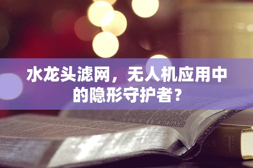 水龙头滤网，无人机应用中的隐形守护者？