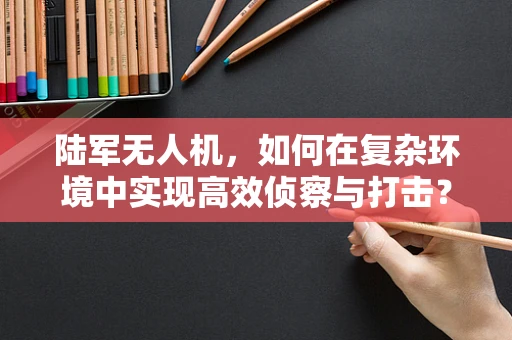 陆军无人机，如何在复杂环境中实现高效侦察与打击？