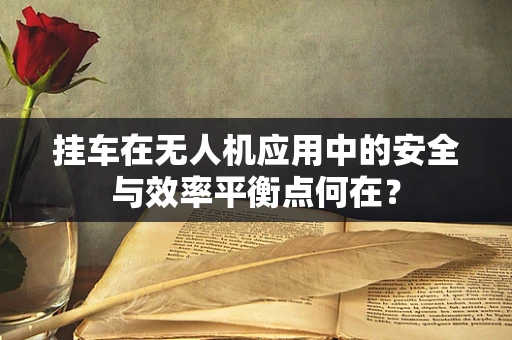 挂车在无人机应用中的安全与效率平衡点何在？