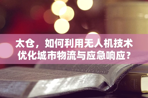 太仓，如何利用无人机技术优化城市物流与应急响应？