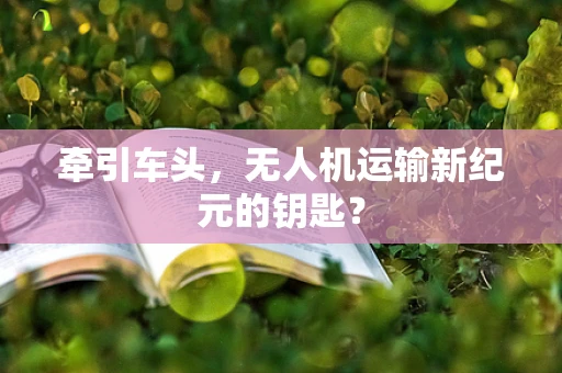 牵引车头，无人机运输新纪元的钥匙？
