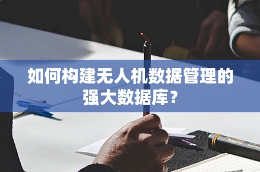 如何构建无人机数据管理的强大数据库？