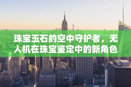 珠宝玉石的空中守护者，无人机在珠宝鉴定中的新角色？
