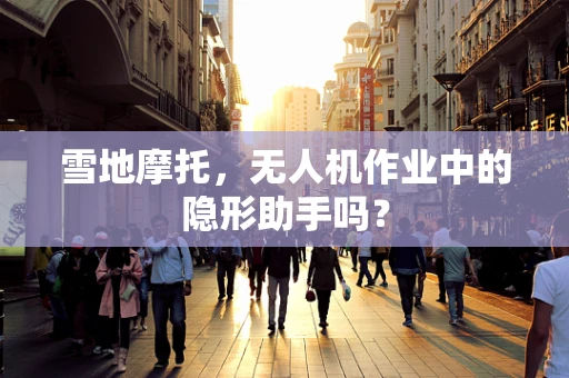 雪地摩托，无人机作业中的隐形助手吗？