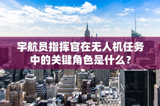宇航员指挥官在无人机任务中的关键角色是什么？