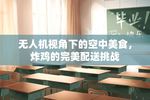 无人机视角下的空中美食，炸鸡的完美配送挑战