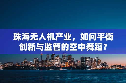 珠海无人机产业，如何平衡创新与监管的空中舞蹈？