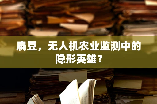 扁豆，无人机农业监测中的隐形英雄？