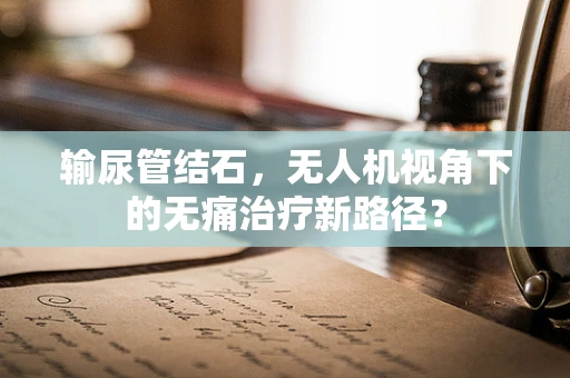 输尿管结石，无人机视角下的无痛治疗新路径？