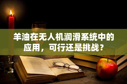 羊油在无人机润滑系统中的应用，可行还是挑战？