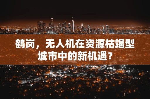 鹤岗，无人机在资源枯竭型城市中的新机遇？