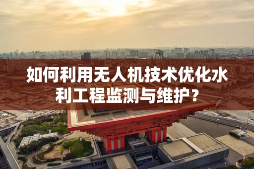 如何利用无人机技术优化水利工程监测与维护？