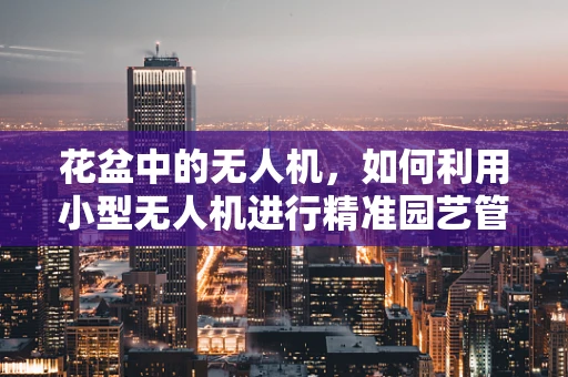 花盆中的无人机，如何利用小型无人机进行精准园艺管理？